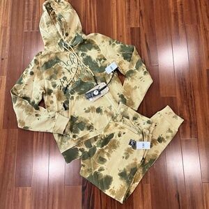 Prps Tie Dye Hoodie Sweatpants Set Camo New Tracksuit Graphic Two Piece Small